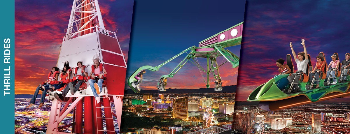 Experience the thrill rides