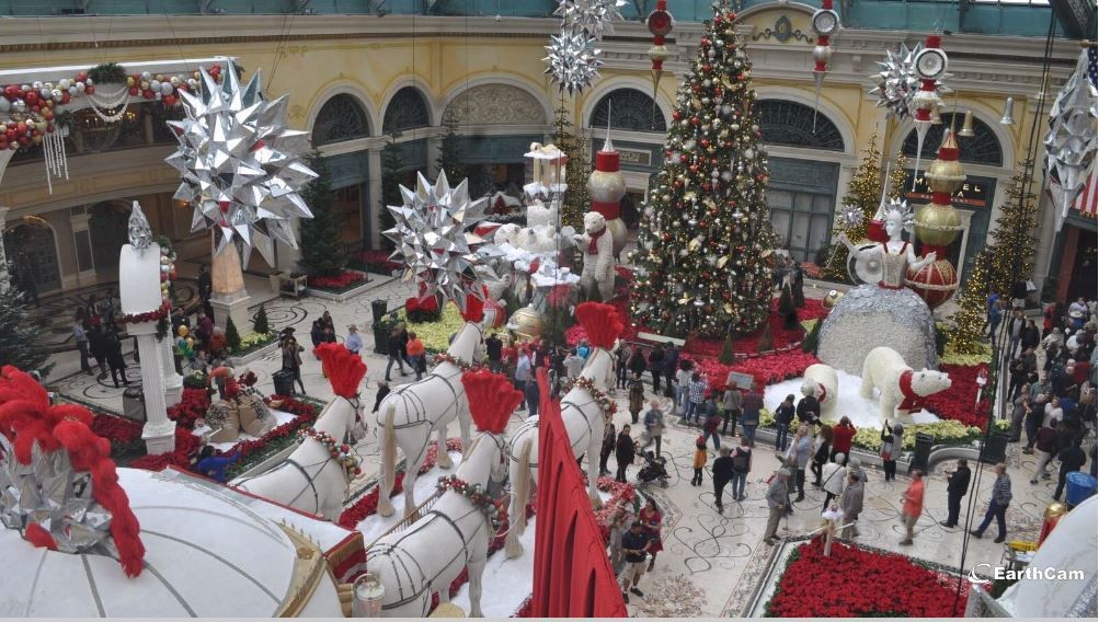 Hopeful Holidays at the Bellagio Conservatory & Botanical Gardens