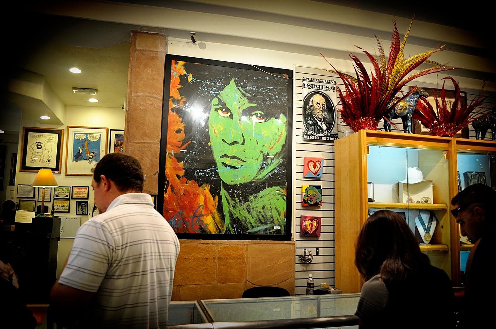 The Jim Morrison Artwork was Painted by Denny Dent