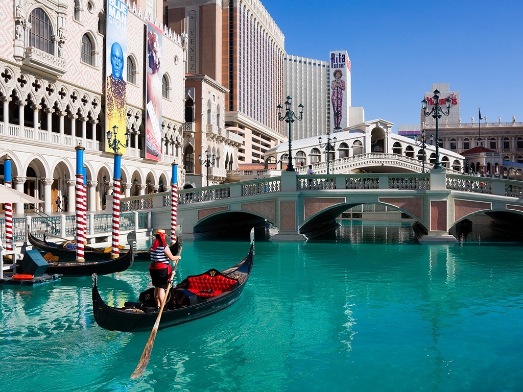 Gondola Ride at The Venetian