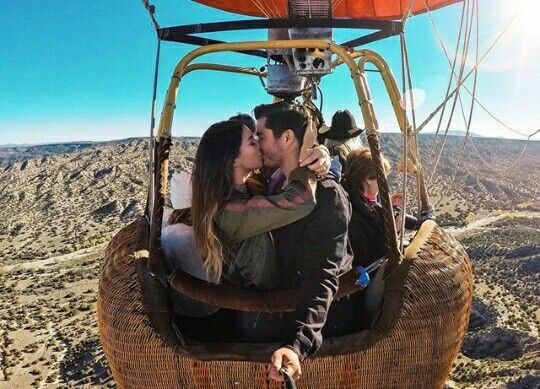 Took A Hot Air Balloon Ride