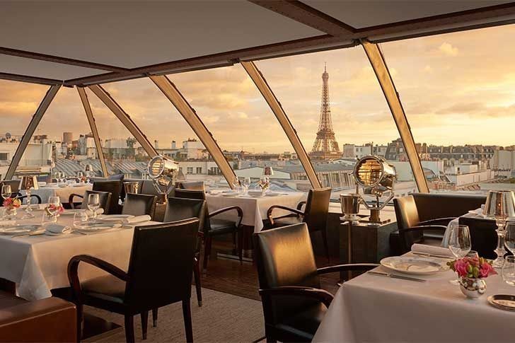 Dinner at the Eiffel Tower Restaurant