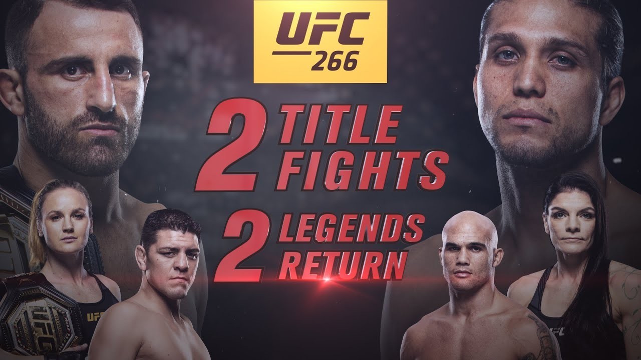 Watch UFC 266