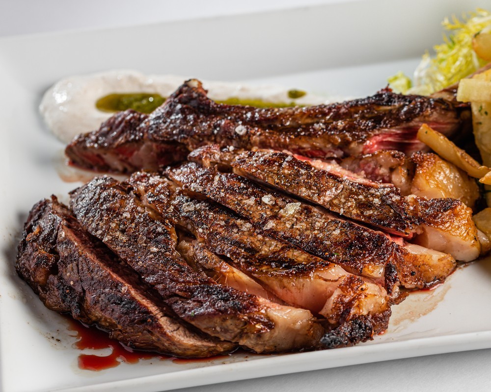 New York Steak and Fettucine