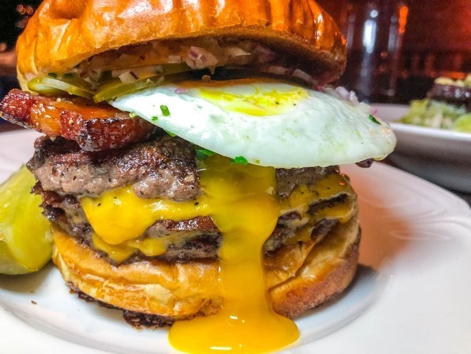 Grilled Cheeseburger from Bavette's Steakhouse