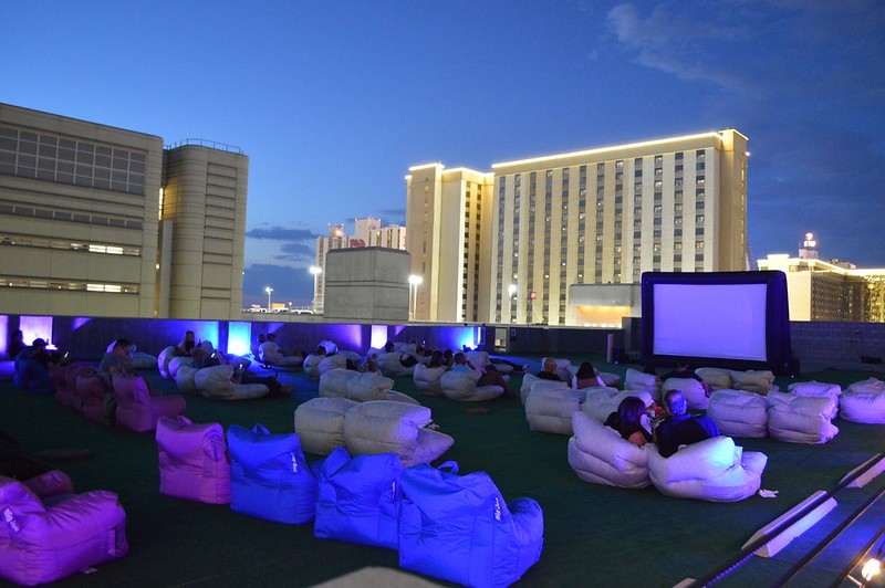 Hidden Cinema Rooftop Garden