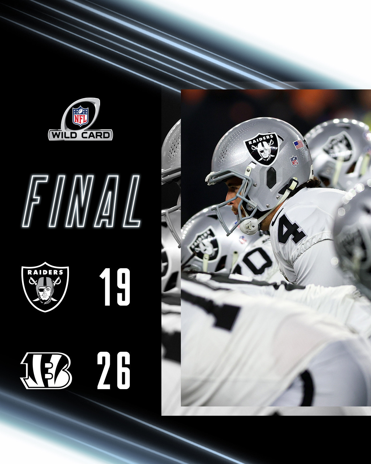 #1 Las Vegas Raiders lose to the Cincinnati Bengals after costly interception