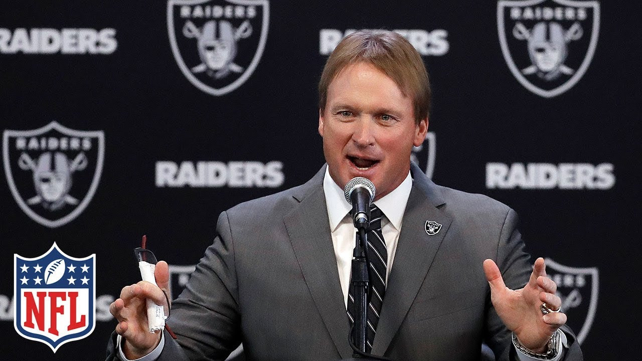 #2  Jon Gruden (former Las Vegas Raiders head coach)